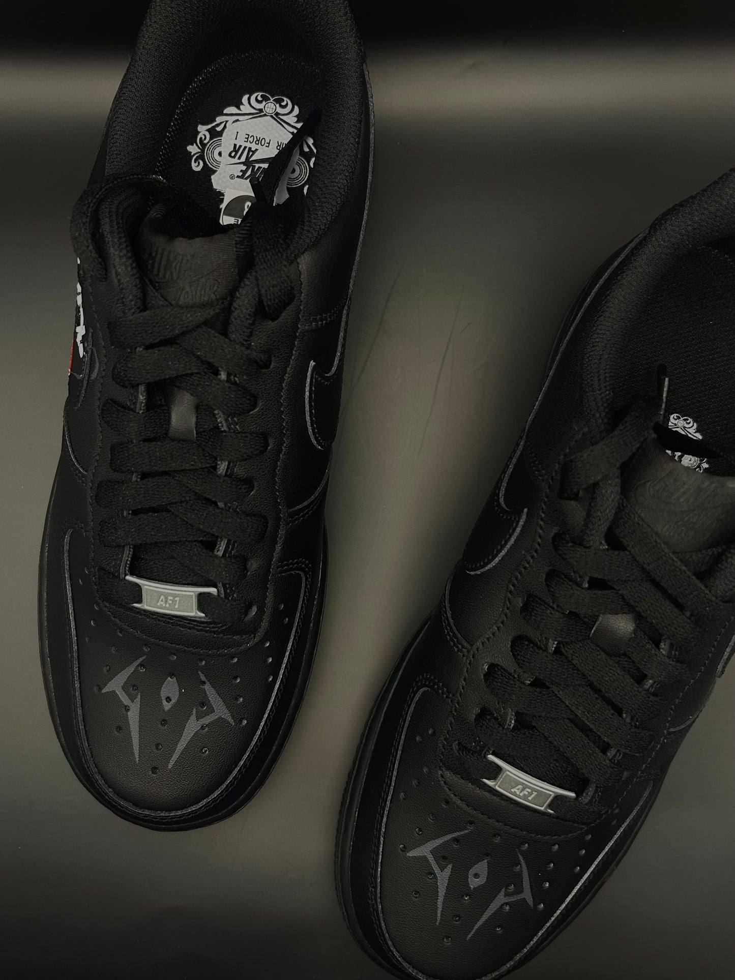 King in Black Nike Air Force 1