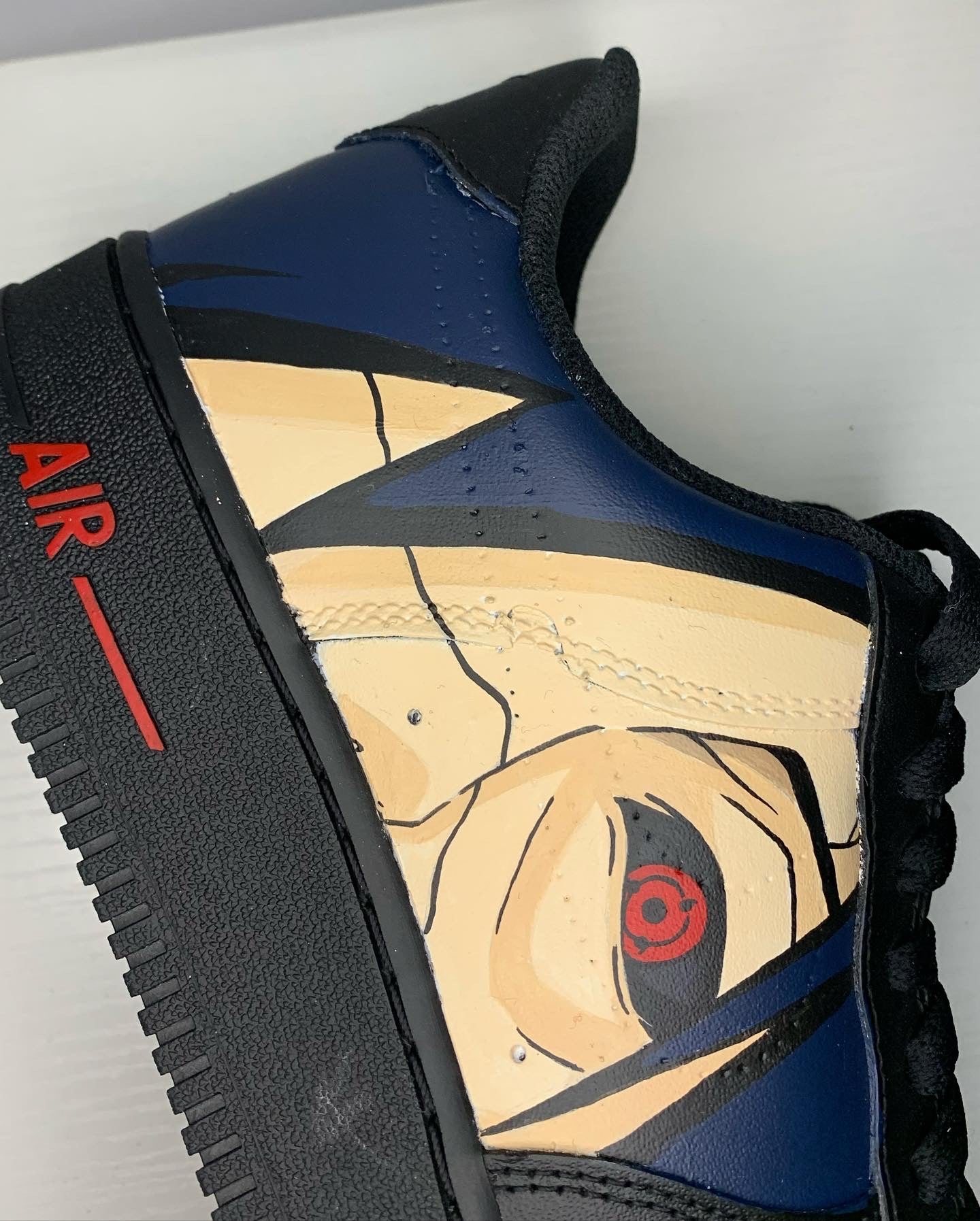Ghost of the uchiha Nike Airforce 1s