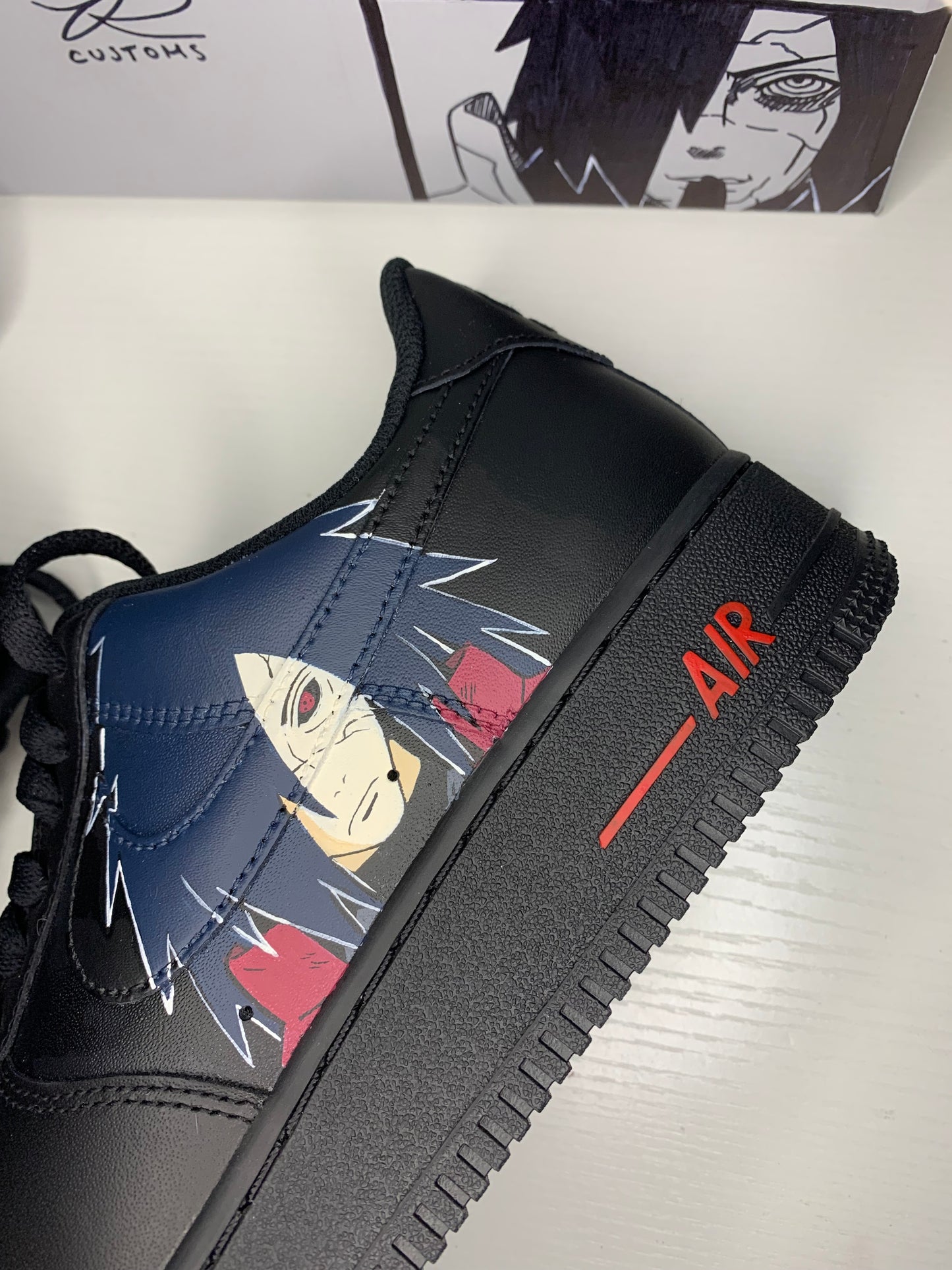 Ghost of the uchiha Nike Airforce 1s