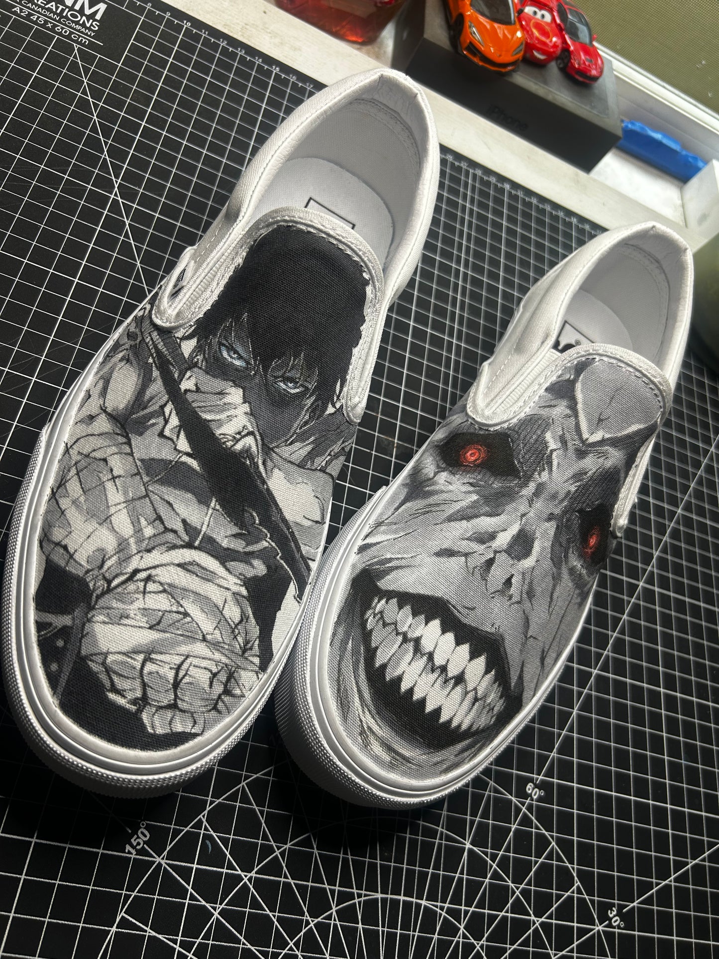 Shadow Monarch Slip on Vans