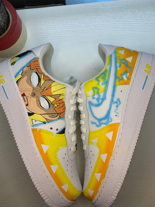 “Thunder God” Nike Airforce 1s