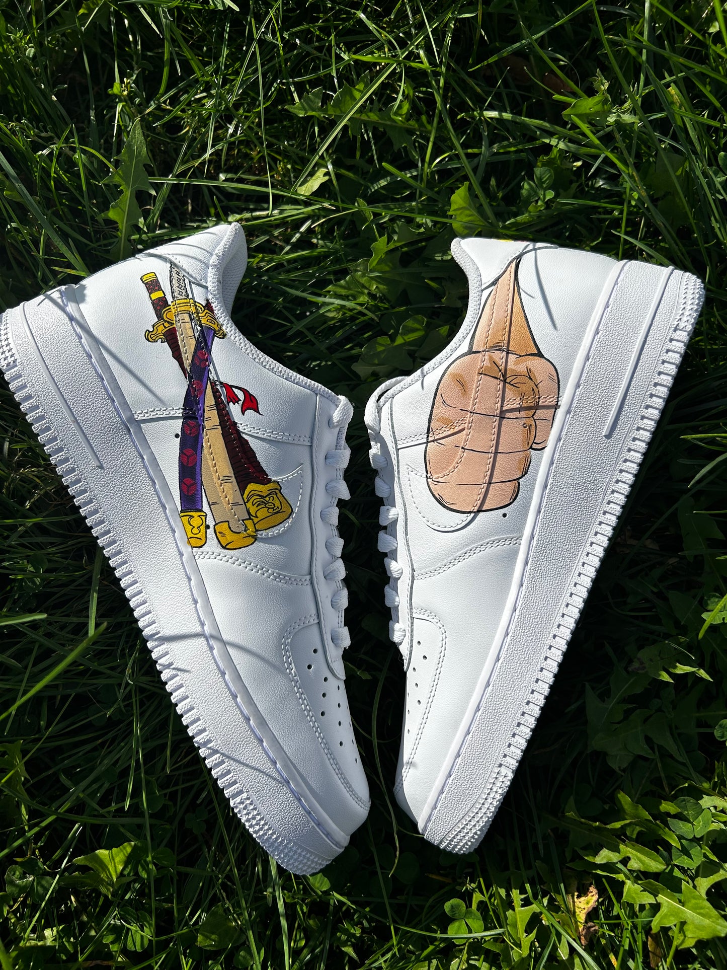 Strawhat Nike Airforce 1s
