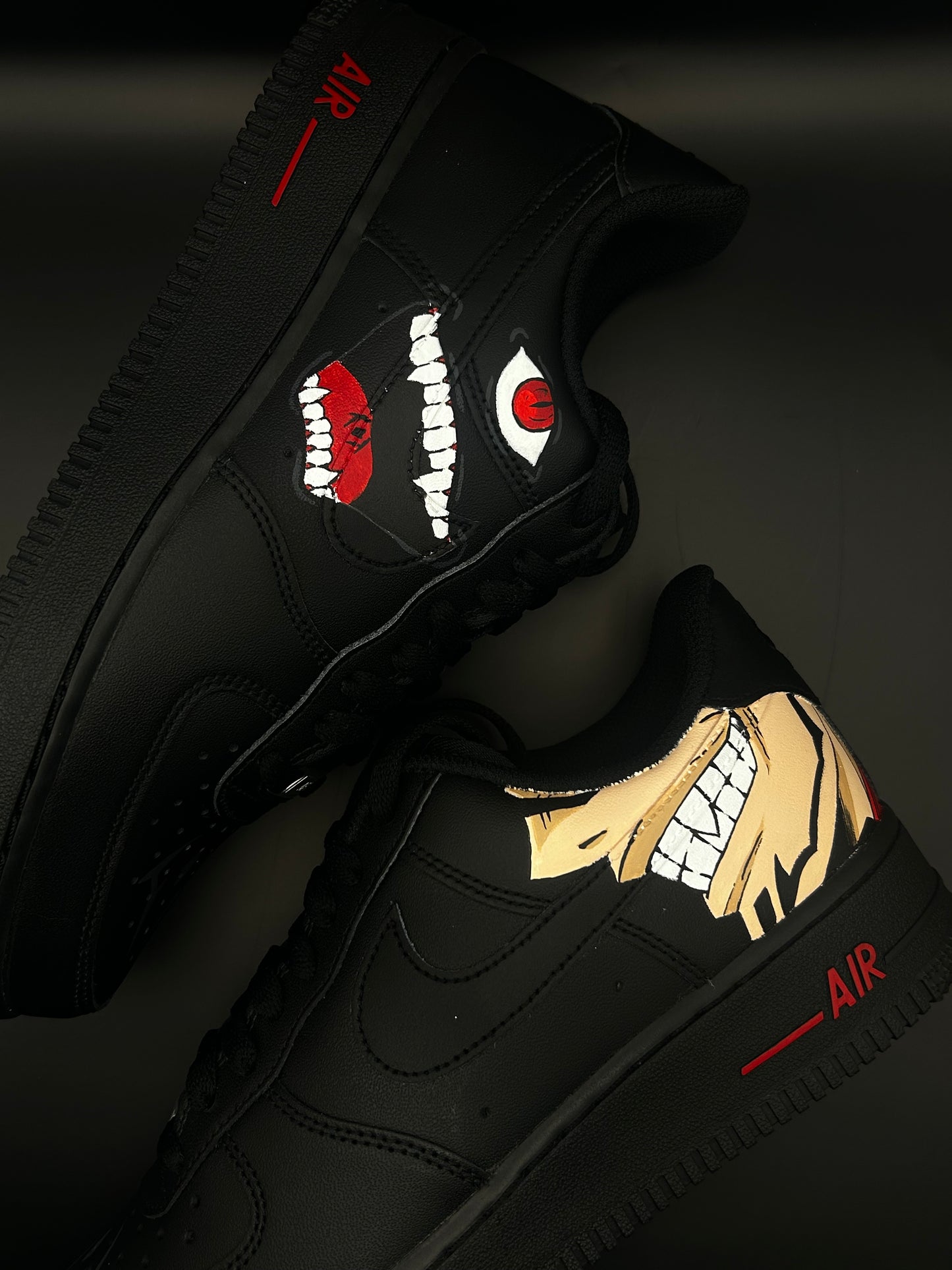 King in Black Nike Air Force 1