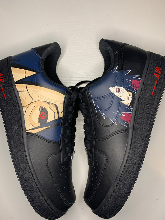 Ghost of the uchiha Nike Airforce 1s